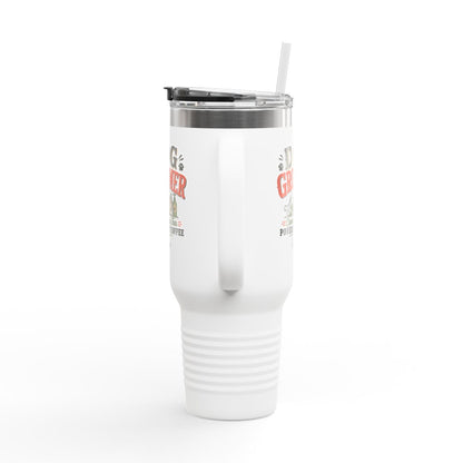 Dog Groomer Tumbler, 40oz Travel Mug, Pet Groomer Gift, Dog Grooming Coffee Cup