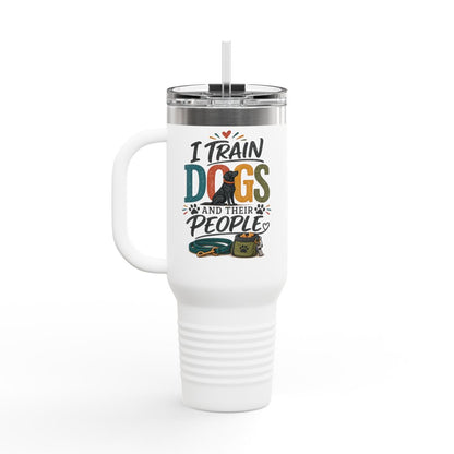 Personalized Dog Trainer 40oz Travel Mug