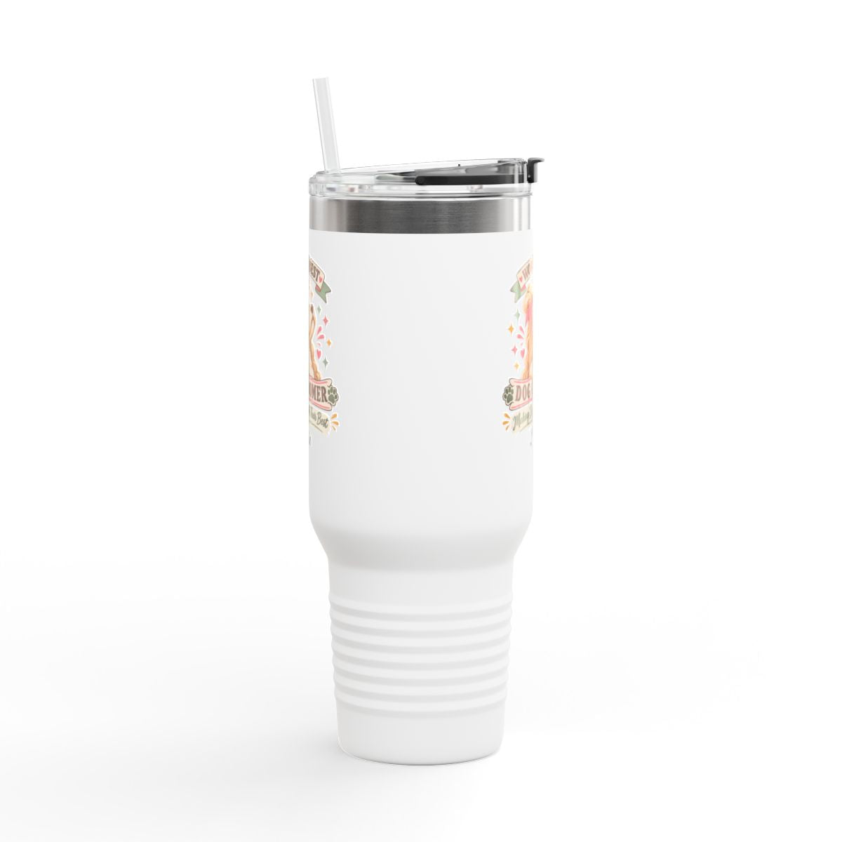 Personalized Dog Groomer Tumbler, 40oz Travel Mug, Pet Groomer Gift, Custom Groomer Cup