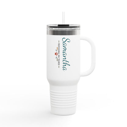 Personalized Dog Trainer 40oz Travel Mug