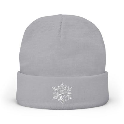 Australian Shepherd Beanie, Embroidered Aussie Snowflake Winter Hat, Australian Shepherd Lover Gift, Dog Mom Beanie