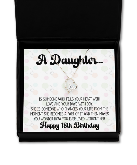 18th Birthday Gift For Girls, Gift For 18 Year Old, Mother Daughter Necklace 18th Birthday, 18th Birthday Gifts For Daughter