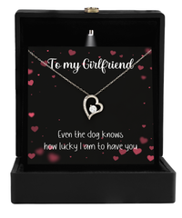 Load image into Gallery viewer, Dog Lover Necklace, Gift for Dog Lover Girlfriend, Girlfriend Necklace
