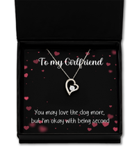 Load image into Gallery viewer, Gift for dog lover, gift for girlfriend, girlfriend necklace
