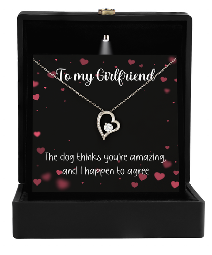 Gift for Dog Lover, Dog Lover Necklace, Girlfriend Necklace, Gift for Girlfriend