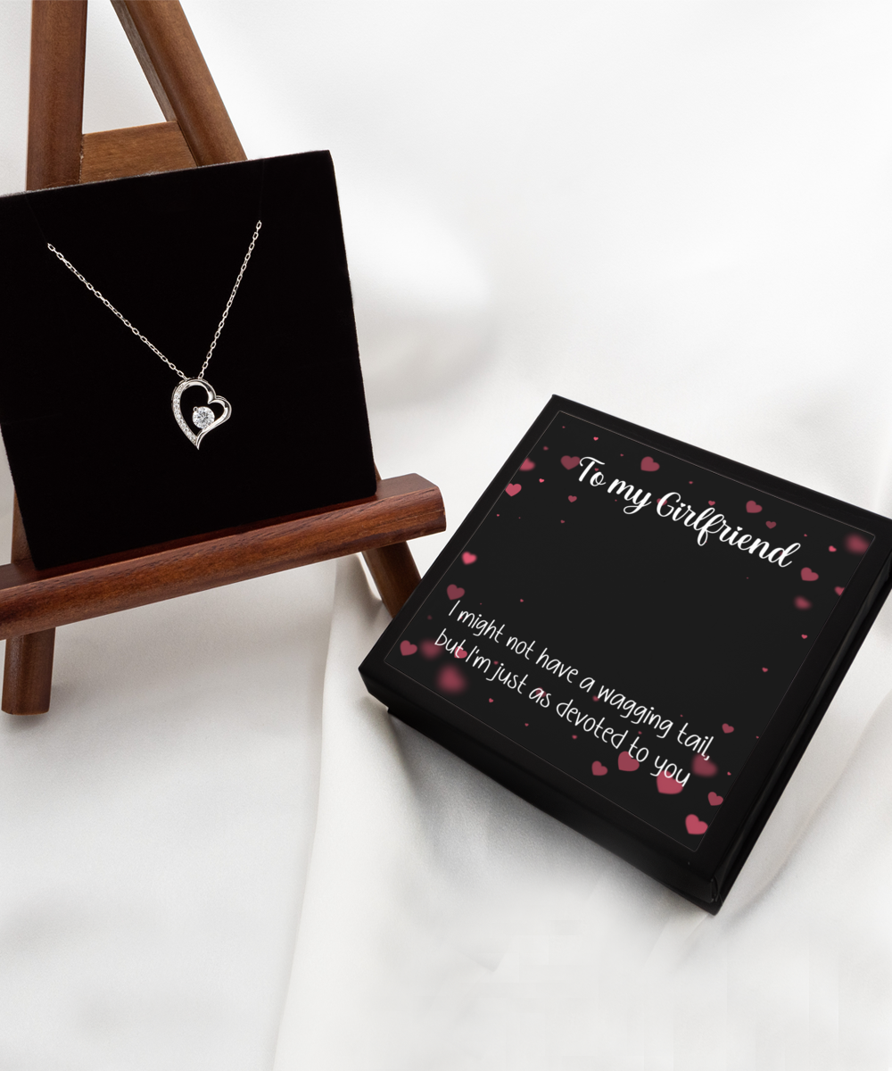 Gift for dog lover, girlfriend necklace, gift for girlfriend