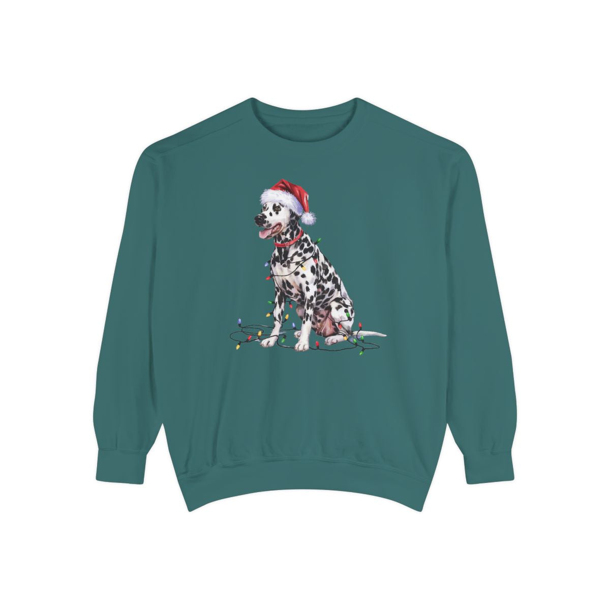 Dalmatian Christmas Lights Sweatshirt
