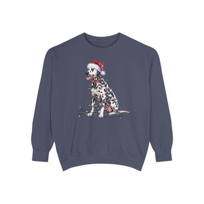 Dalmatian Christmas Lights Sweatshirt