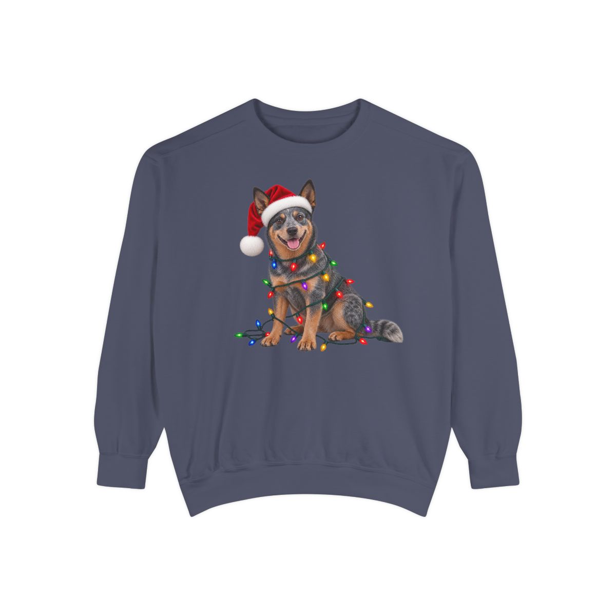 Australian Cattle Dog Christmas Sweatshirt, Blue Heeler Holiday Crewneck, Festive Dog Lover Gift