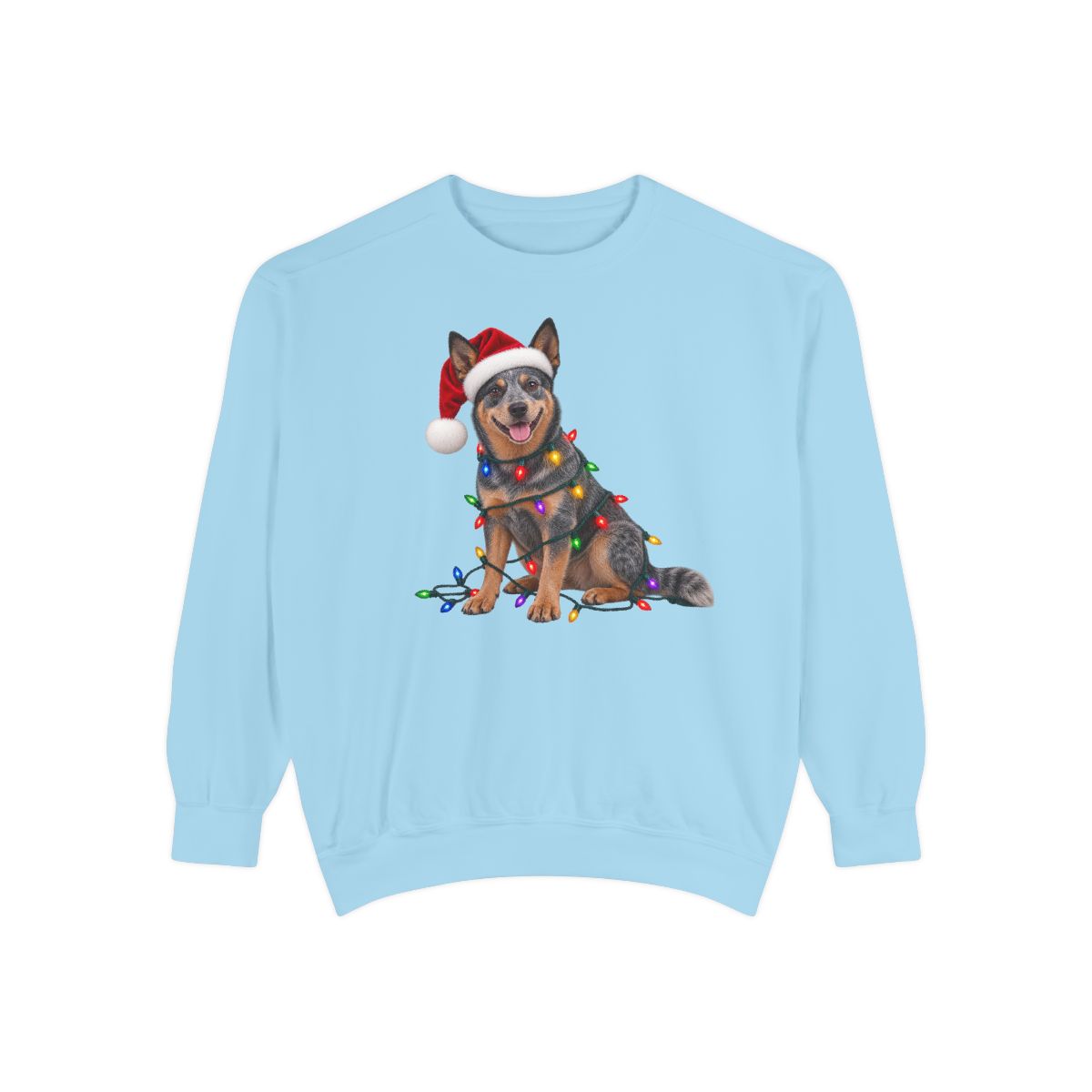 Australian Cattle Dog Christmas Sweatshirt, Blue Heeler Holiday Crewneck, Festive Dog Lover Gift