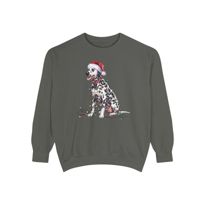 Dalmatian Christmas Lights Sweatshirt