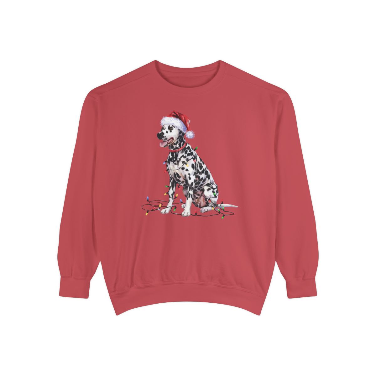 Dalmatian Christmas Lights Sweatshirt