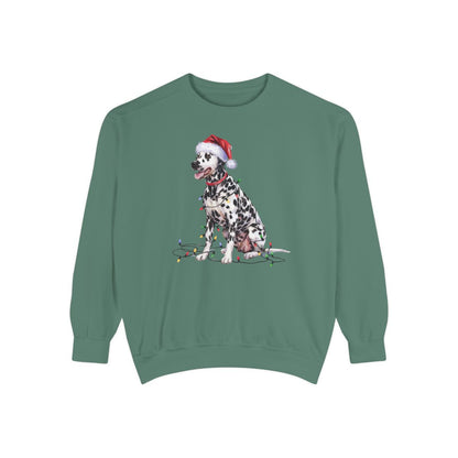 Dalmatian Christmas Lights Sweatshirt