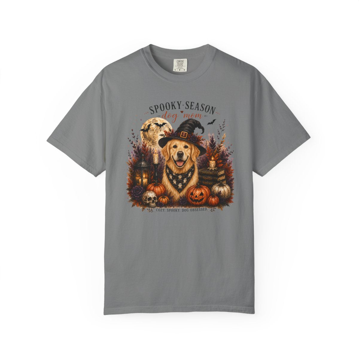Golden Retriever Spooky Season Dog Mom Halloween Shirt