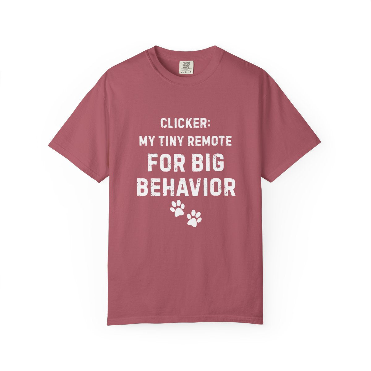 Clicker Training Shirt – My Tiny Remote for Big Behavior | Funny Dog Trainer Comfort Colors Tee