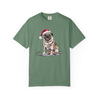 Load image into Gallery viewer, Christmas Pug Shirt, Christmas Dog Tee, Christmas Lights Dog Tee, Pug Mom Tshirt, Gift for Dog Lover, Pug
