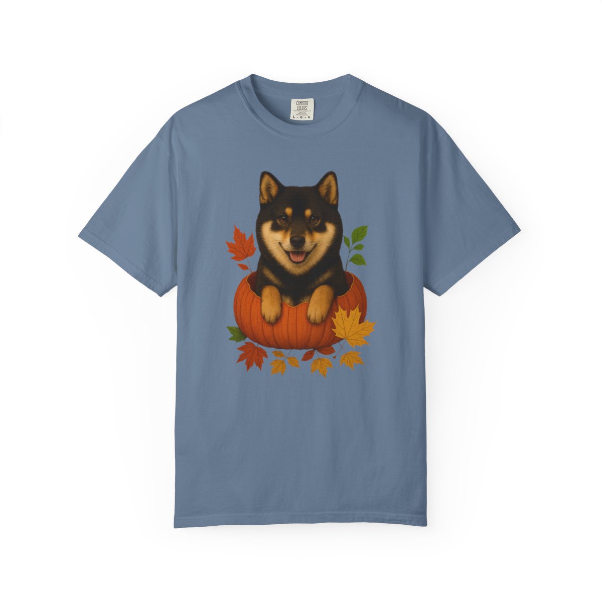 Shiba Inu Pumpkin Shirt, Cute Fall Dog Lover T-Shirt for Shiba Moms and Dads