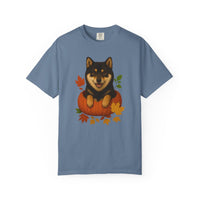 Load image into Gallery viewer, Shiba Inu Pumpkin Shirt, Cute Fall Dog Lover T-Shirt for Shiba Moms and Dads
