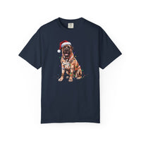 Load image into Gallery viewer, Christmas Mastiff Shirt, Christmas Lights Dog Shirt, Christmas Dog, Mastiff Mom Shirt, Gift for Dog Lover, Mastiff
