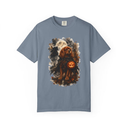 Ruby Cavalier Headless Horseman Inspired Halloween Comfort Colors Shirt