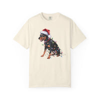 Load image into Gallery viewer, Christmas Miniature Pinscher Shirt, Christmas Lights Dog Tee, Christmas Dog Tee, Miniature Pinscher Mom Tshirt, Gift for Dog Lover
