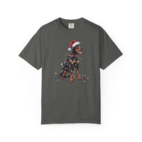 Load image into Gallery viewer, Doberman Pinscher Christmas Lights Shirt, Festive Holiday Tee for Dobie Lovers
