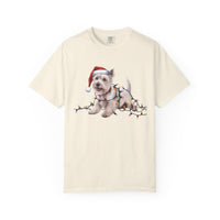 Load image into Gallery viewer, West Highland Terrier Christmas Lights Shirt, Festive Holiday Tee for Westie Lovers
