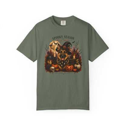 German Shepherd Spooky Season Dog Mom Halloween Shirt