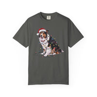 Load image into Gallery viewer, Christmas Collie Shirt, Christmas Lights Dog Shirt, Christmas Dog, Collie Mom Shirt, Gift for Dog Lover, Collie
