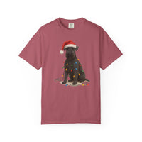 Load image into Gallery viewer, Kerry Blue Terrier Christmas Lights Shirt, Festive Holiday Tee for Terrier Lovers

