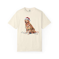 Load image into Gallery viewer, Christmas Golden Retriever Shirt, Christmas Lights Dog Shirt, Christmas Dog, Golden Retriever Mom, Gift for Dog Lover, Golden Retriever
