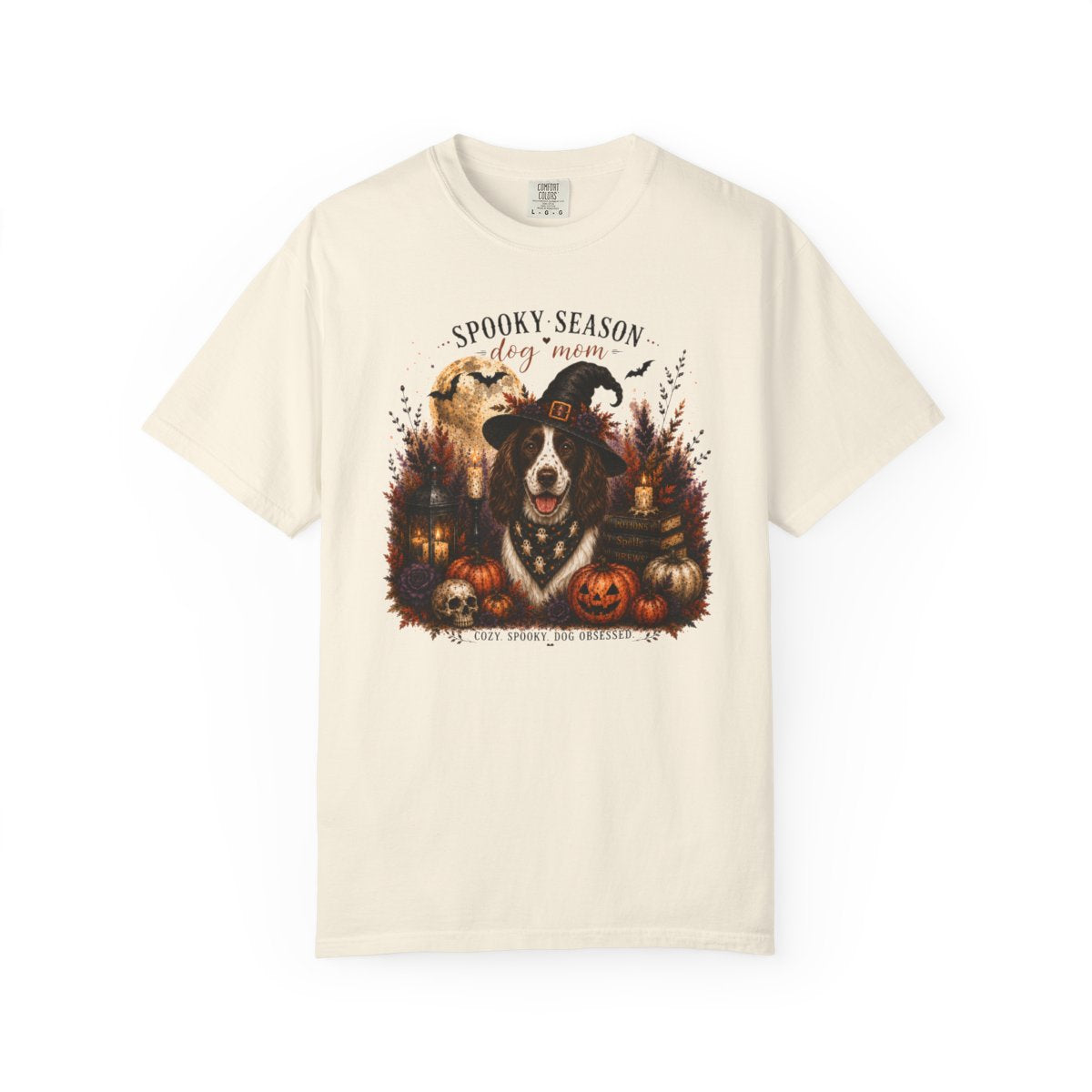 English Springer Spaniel Spooky Season Dog Mom Halloween Shirt