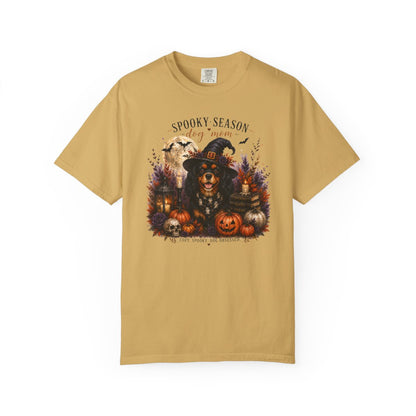 Black & Tan Cavalier Spooky Season Dog Mom Halloween Shirt