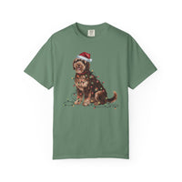 Load image into Gallery viewer, Portuguese Water Dog Christmas Lights Shirt, Festive Holiday Tee for Dog Lovers
