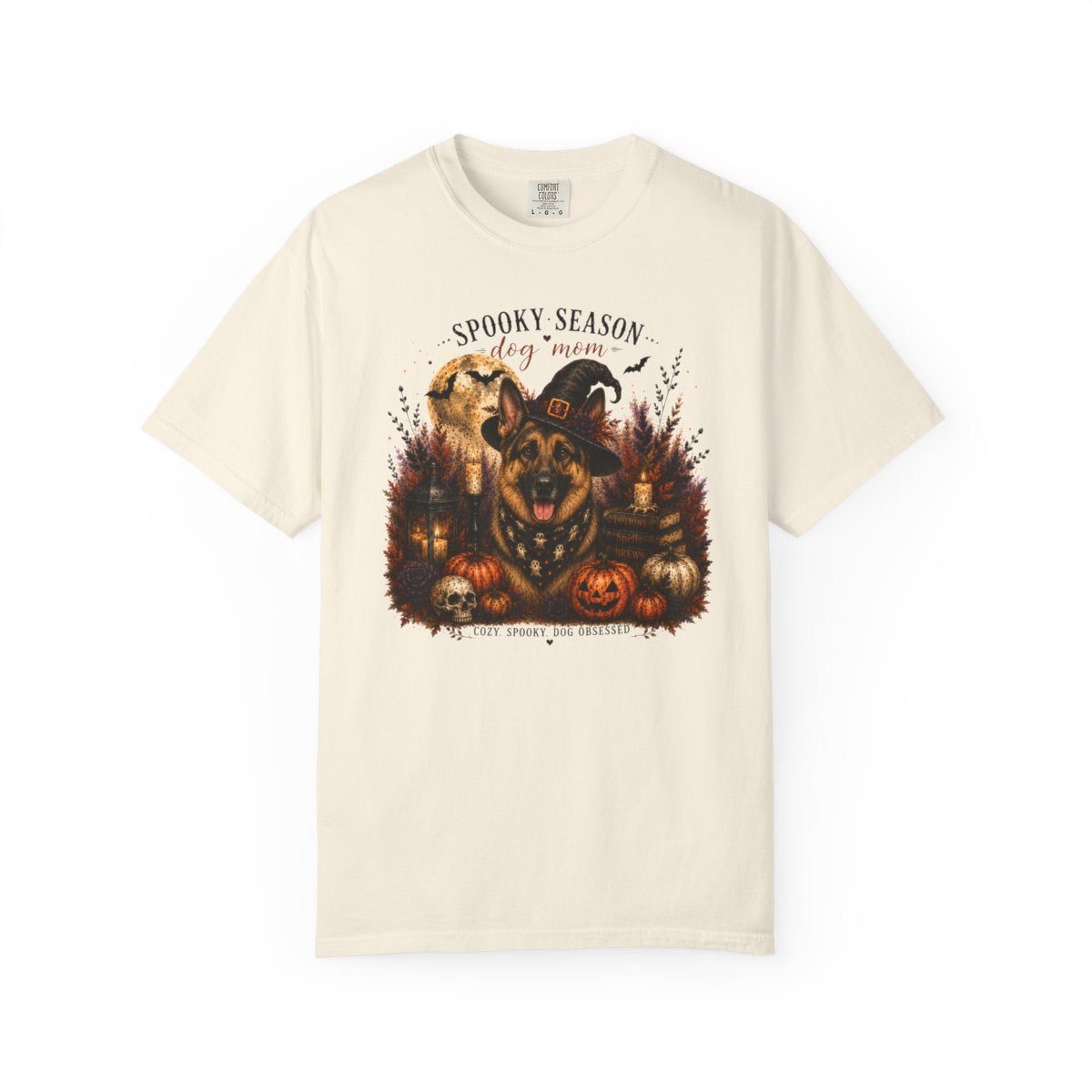 German Shepherd Spooky Season Dog Mom Halloween Shirt