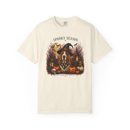 Basset Hound Spooky Season Dog Mom Halloween Shirt