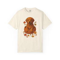 Load image into Gallery viewer, Golden Retriever Pumpkin Fall Shirt – Cute Autumn Dog Tee for Golden Lovers
