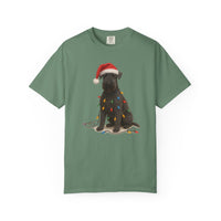 Load image into Gallery viewer, Kerry Blue Terrier Christmas Lights Shirt, Festive Holiday Tee for Terrier Lovers
