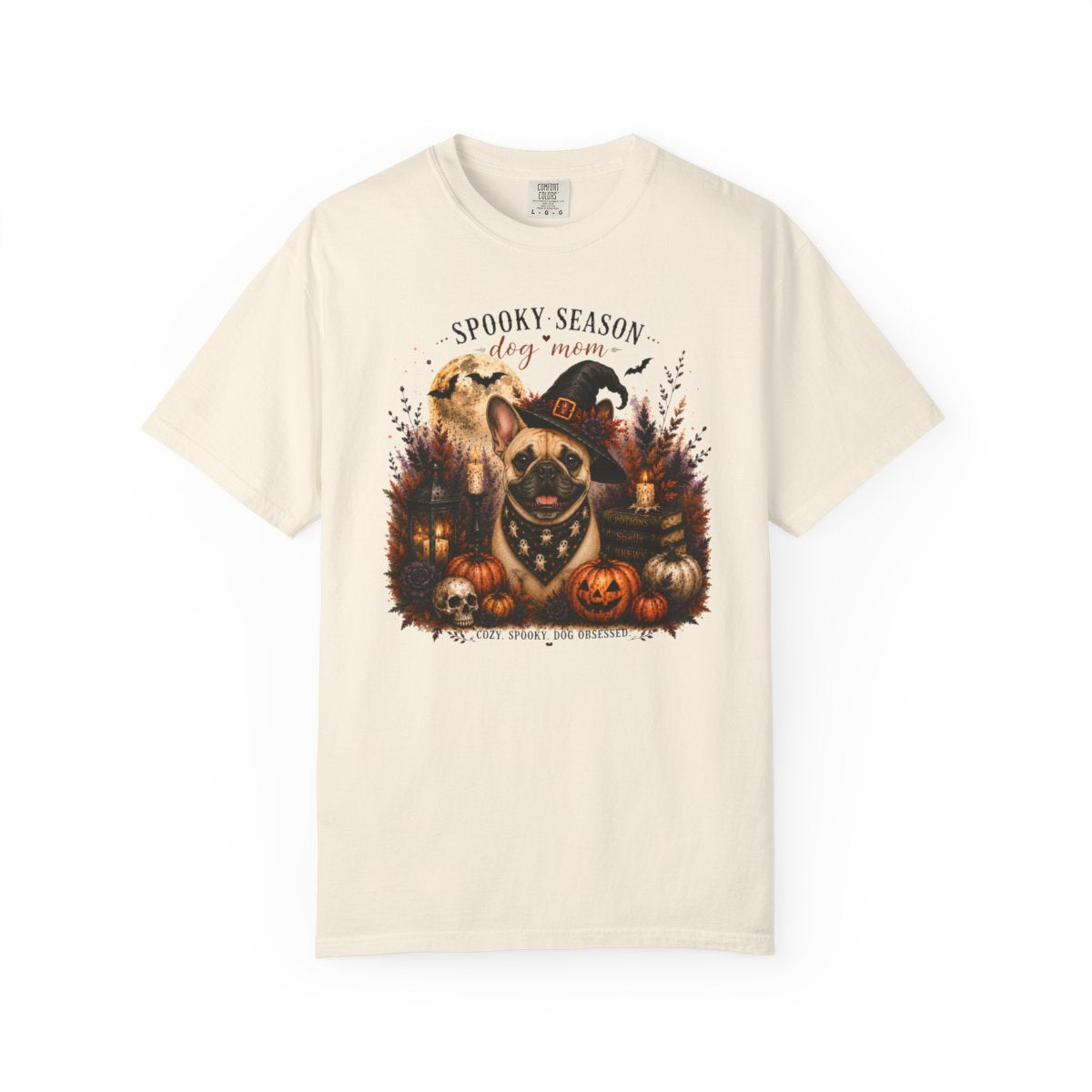 French Bulldog Spooky Season Dog Mom Halloween Shirt