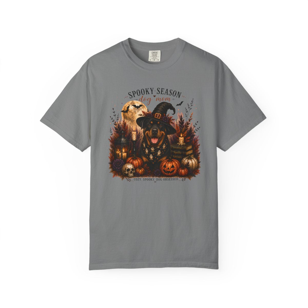Rottweiler Spooky Season Dog Mom Halloween Shirt