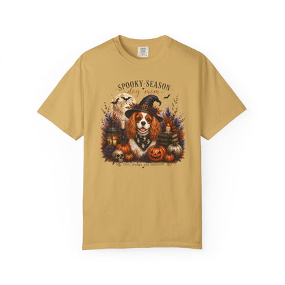 Blenheim Cavalier Spooky Season Dog Mom Halloween Shirt