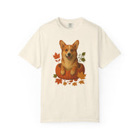 Load image into Gallery viewer, Corgi Pumpkin Fall T-Shirt, Cute Autumn Dog Lover Tee &amp; Thanksgiving Gift
