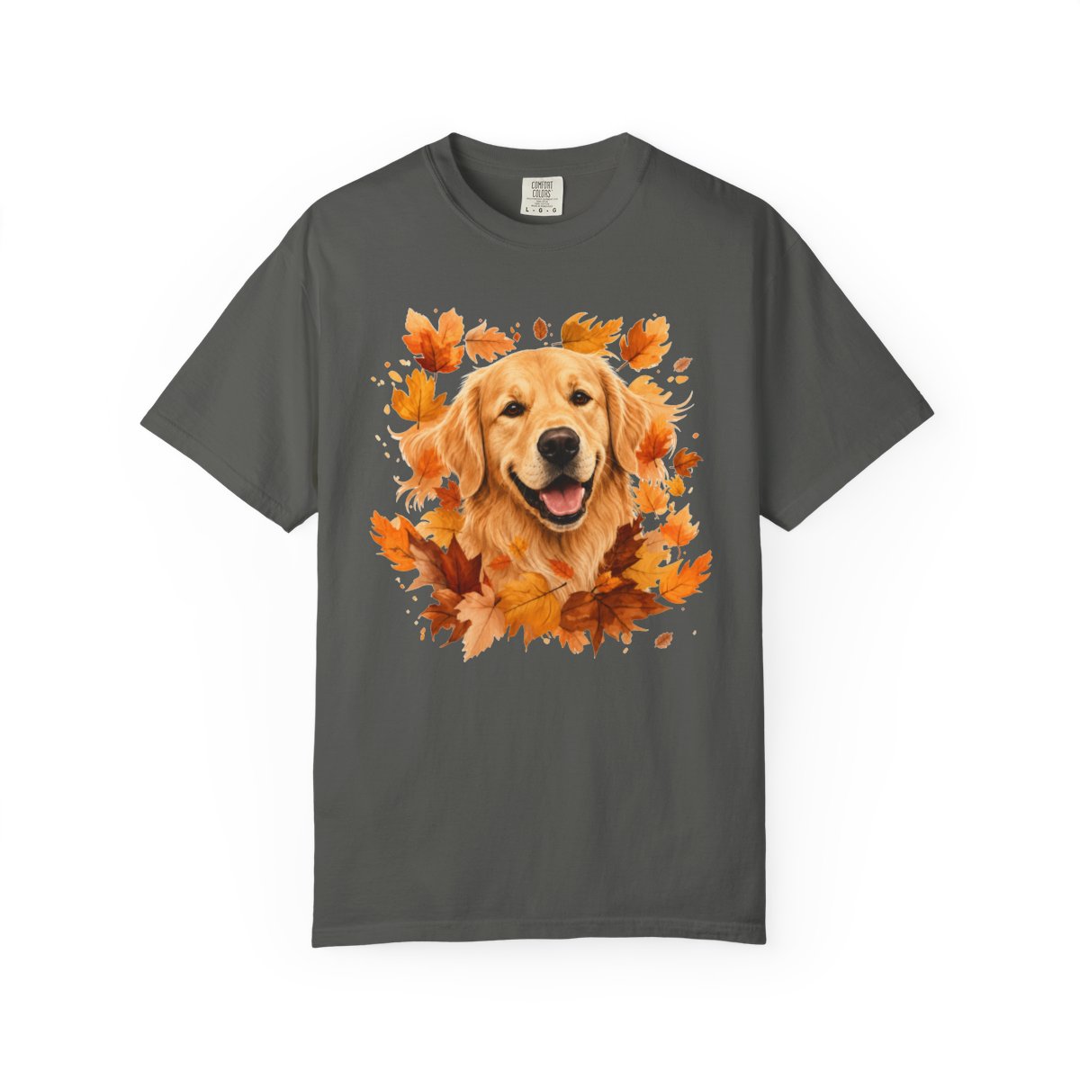 Golden Retriever Fall Shirt | Autumn Dog Mom Comfort Colors Tee