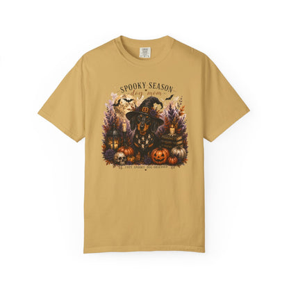 Black & Tan Dachshund Spooky Season Dog Mom Halloween Shirt