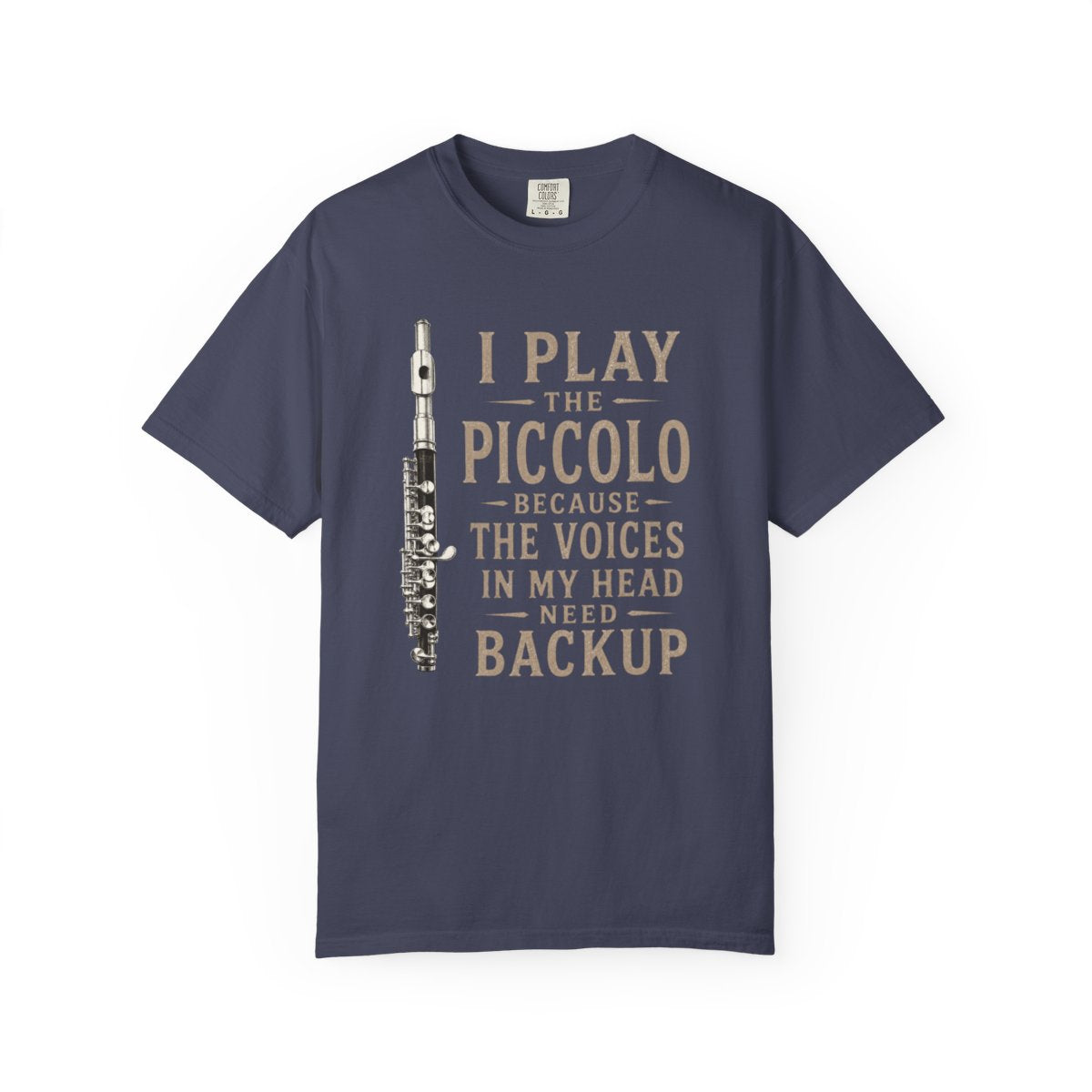 Funny Piccolo Shirt, Piccolo Player Gift, Band Musician Tee