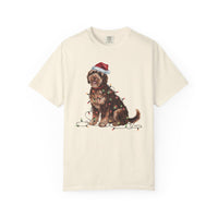 Load image into Gallery viewer, Portuguese Water Dog Christmas Lights Shirt, Festive Holiday Tee for Dog Lovers
