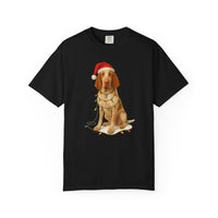 Load image into Gallery viewer, Bracco Italiano Christmas Lights Shirt, Festive Holiday Tee for Bird Dog Lovers
