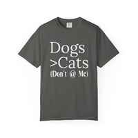 Load image into Gallery viewer, Dogs Are Greater Than Cats Shirt – Funny Dog Lover Tee for Pet Owners
