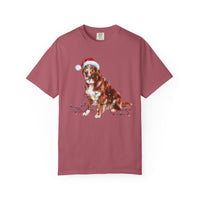 Load image into Gallery viewer, Christmas Nova Scotia Duck Tolling Retriever Shirt, Christmas Lights Dog Tee, Christmas Dog Tee, Retriever Mom Tshirt, Gift for Dog Lover

