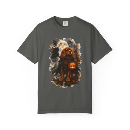 Ruby Cavalier Headless Horseman Inspired Halloween Comfort Colors Shirt